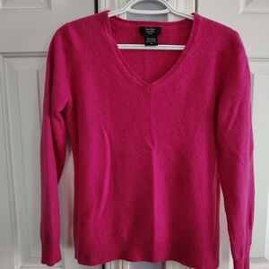 Lord & Taylor Pink Cashmere Woman Sweater OX